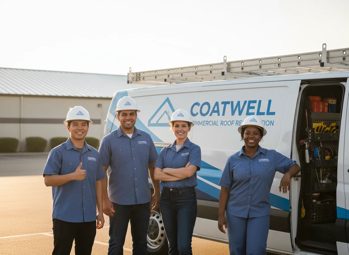 Commercial roof coating company in Summerville, GA